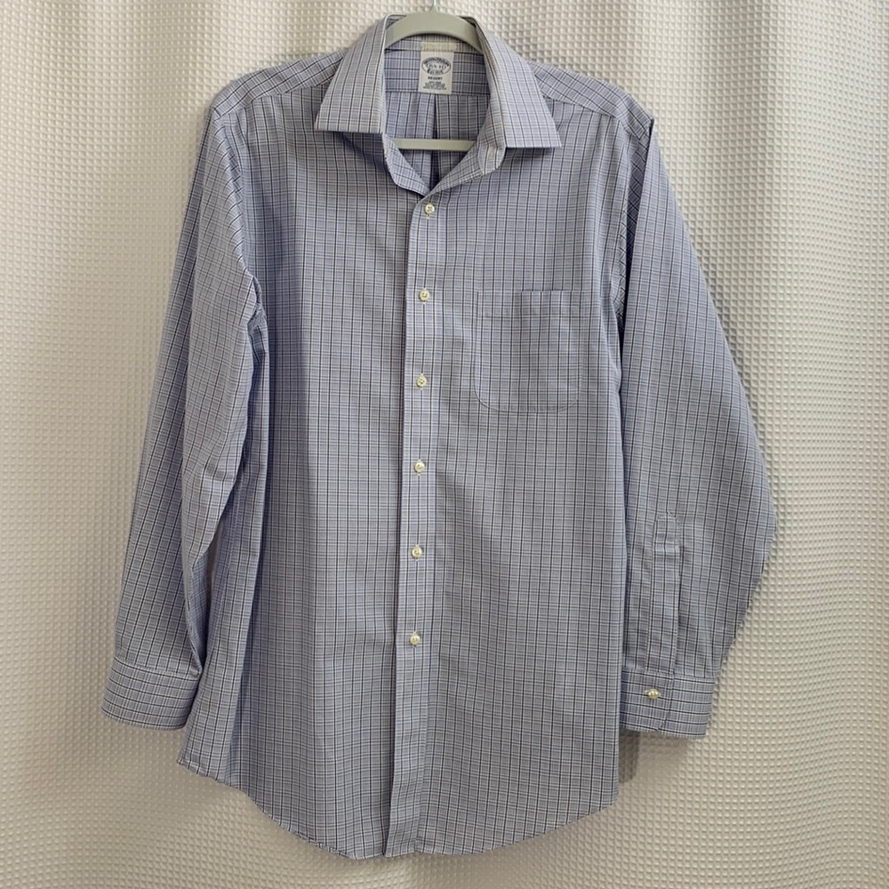 Brooks Brothers Non-Iron All Cotton Mens Dress Shirt